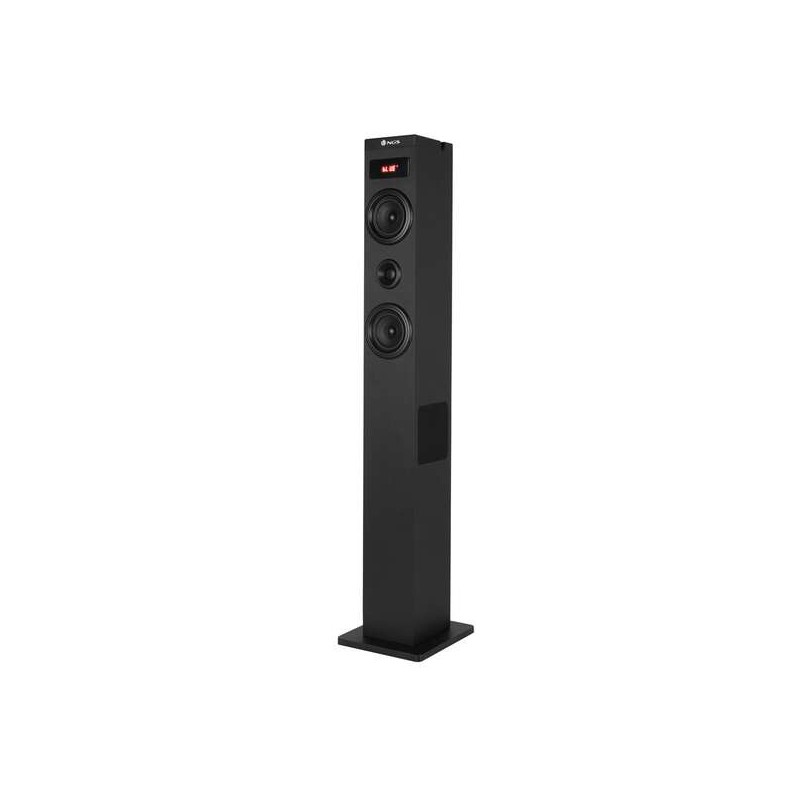 NGS Sky Charm 2.1 Sound Tower Bluetooth 80W - Telecomando - Display LED - USB. Radio FM. Aux In e ingresso ottico TV - A