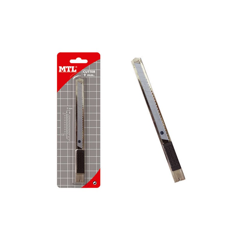 Cutter Dohe in acciaio inox - Lame per tagliabordi in acciaio inox - Sistema di blocco delle lame - Blister singolo
