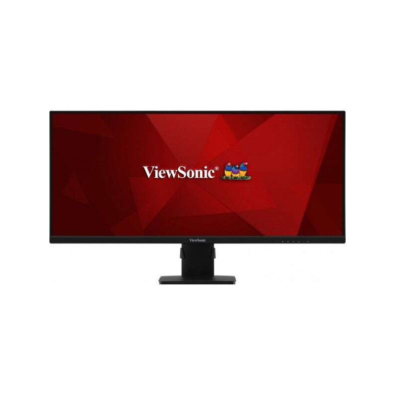 Monitor ViewSonic 34 IPS WQHD LED - Risposta 4ms - Altoparlanti 6W - 21:9 - HDMI. DP e 3.5mm - Angolo di visione 178º -