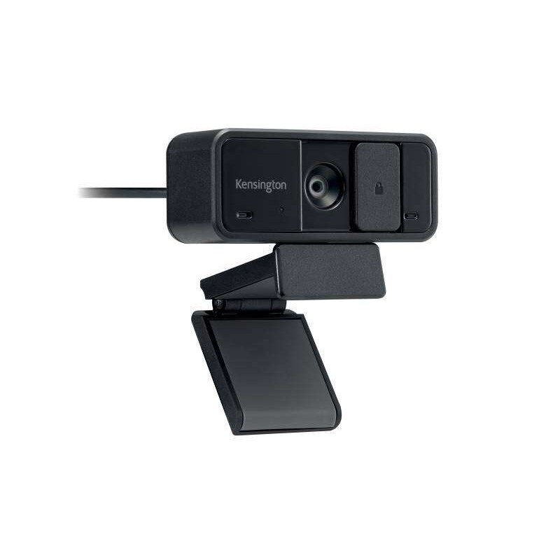 Webcam grandangolare a fuoco fisso 1080P Kensington W1050 - Video nitidi e sensore di grandi dimensioni - Regolazione ma