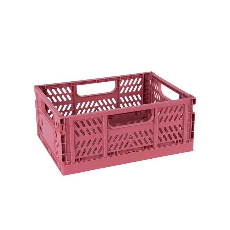 Apli Up North Confezione da 2 scatole di plastica pieghevoli e impilabili - Dimensioni 290x210x120mm - Ideali per attrez