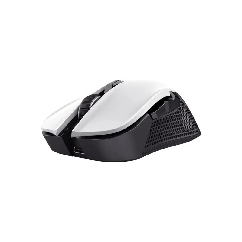 Trust GXT 923W YBAR Mouse da gioco senza fili - 7200dpi - 6 pulsanti - Bianco