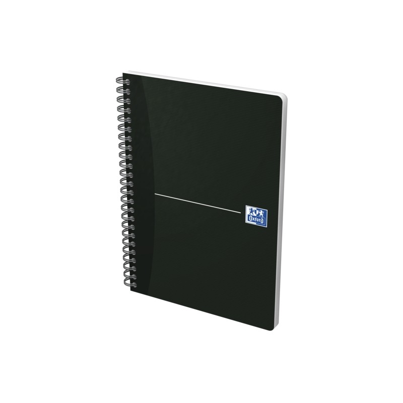 Oxford Office Essentials A5 Taccuino a spirale - Copertina morbida - Doppia spirale - 1 riga - 90 pagine