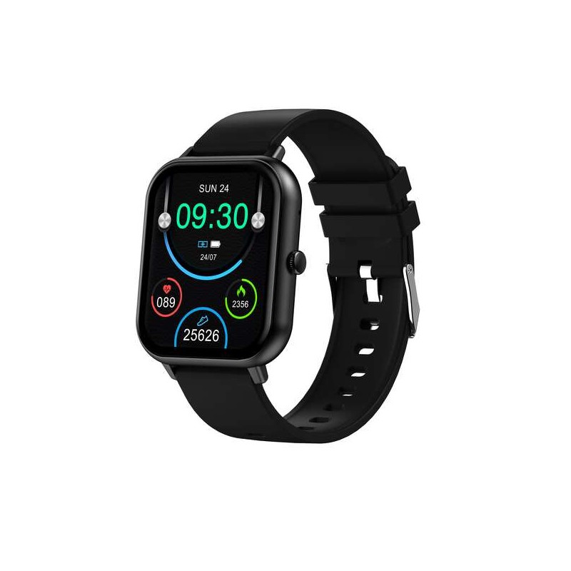 DCU Tecnologic Smartwatch Curved Glass Pro - Connessione Bluetooth 5.1 - Batteria 230Mah - Impermeabile IP67 - 27 lingue