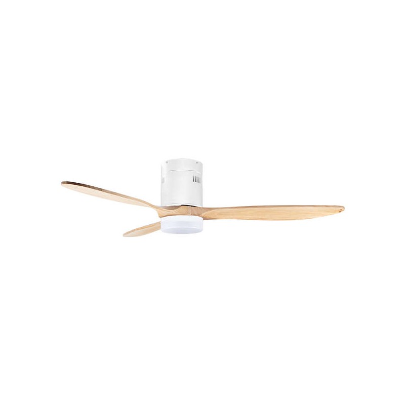 Orbegozo CP 114132 Ventilatore da soffitto moderno - Potente motore a corrente continua - Luce LED regolabile - Funzione