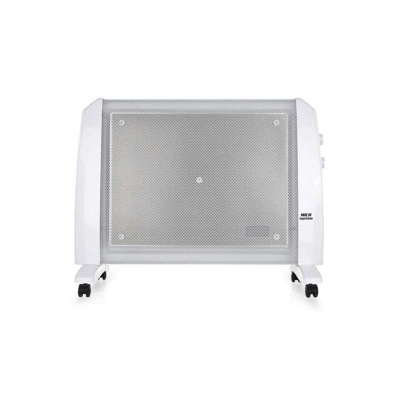 Orbegozo RM 1510 Ecoheat Mica Radiatore - Convezione veloce e diffusione efficiente - Potenza regolabile - Sicurezza ant