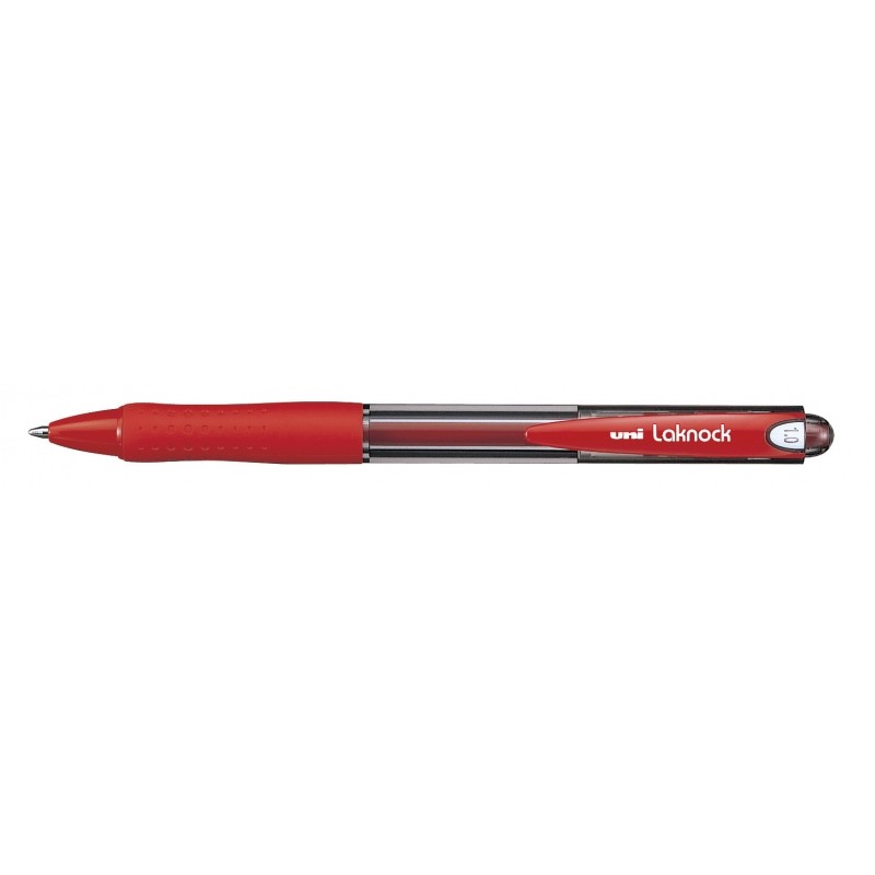 Penna a sfera a base di olio Uni-ball Laknock SN-100(10) - Punta a sfera da 1 mm - Inchiostro morbido e durevole - Fusto