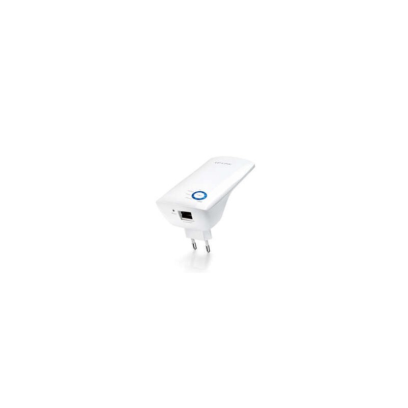 TP-Link N300 Estensore di rete WiFi Ripetitore Booster - Fino a 300 Mbps - IEEE 802.11n - 10/100 Mbps - Pulsante WPS - 2