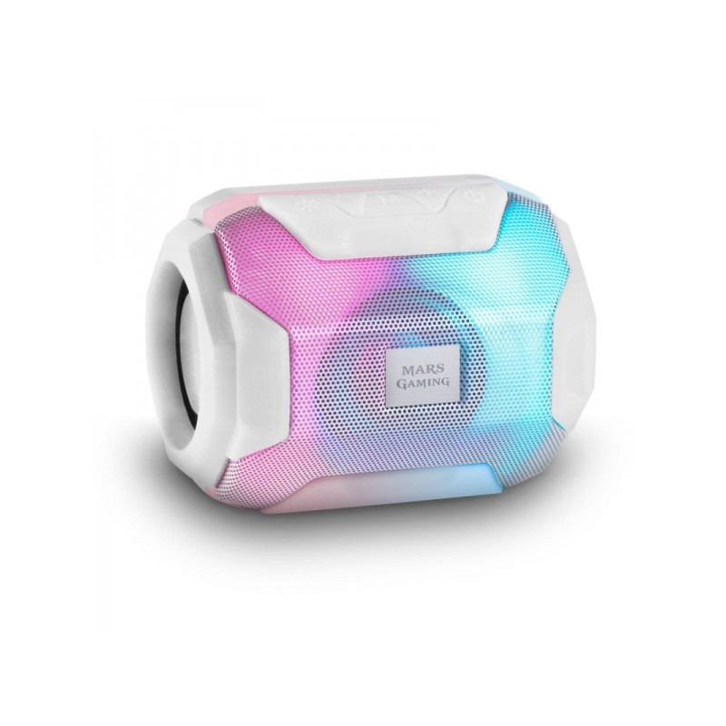 Mars Gaming SoundBlast Altoparlante portatile - Suono d'impatto - Driver Ultra-BASS attivi e passivi - Bluetooth 5.0 - U
