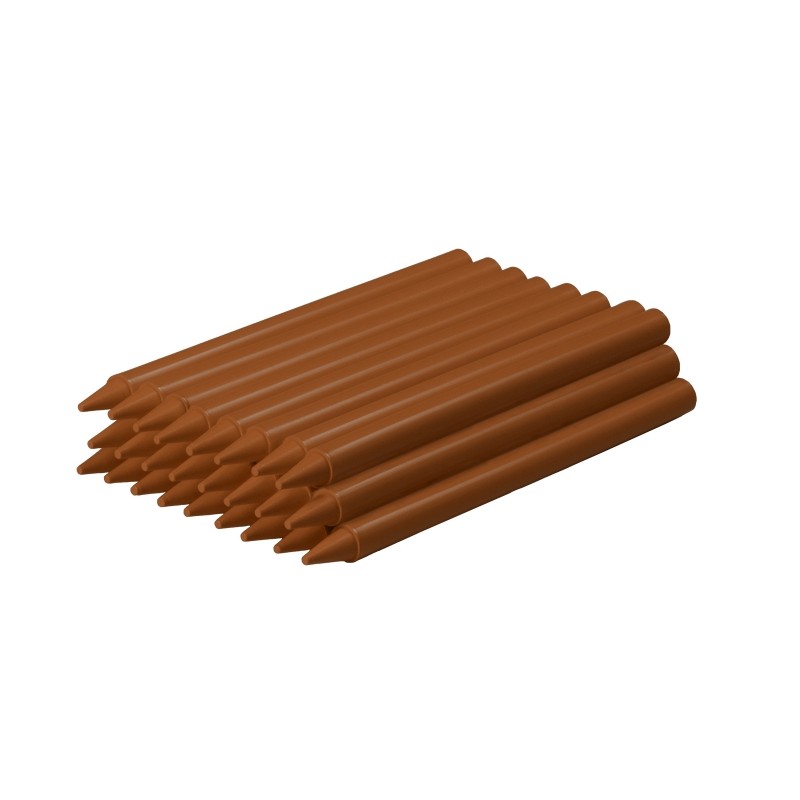 Jovi Plasticolor Astuccio da 25 pastelli a cera in plastica - Resistente - Non macchia - Resistente ai graffi - Finitura