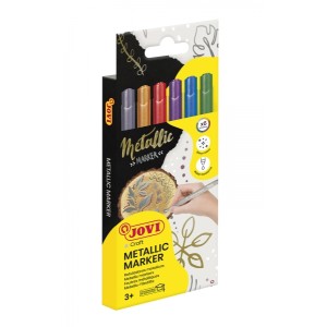 Set di 6 penne metalliche...