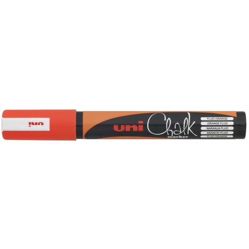 Marcatore a gesso liquido Uni-ball PWE-5M - Punta conica 1.8-2.5 mm - Cancellabile - Resistente alla pioggia - Colore ar