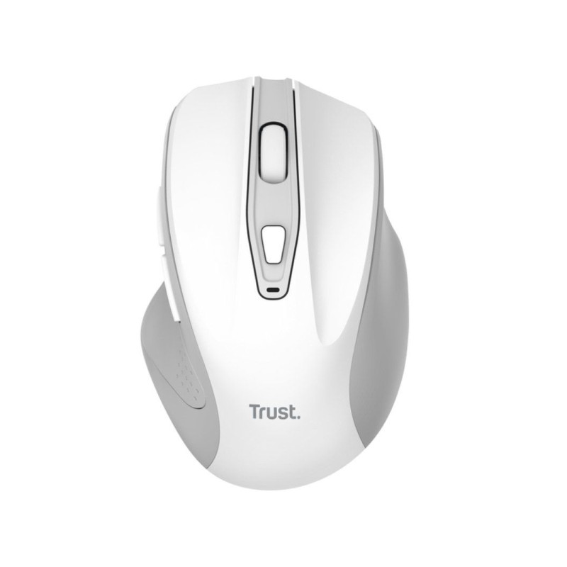 Trust Nito Mouse wireless USB 2.4GHz 800-2200DPI - 5 pulsanti - Silenzioso - Bianco