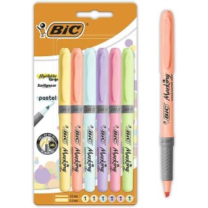 Bic Highlighter Grip...