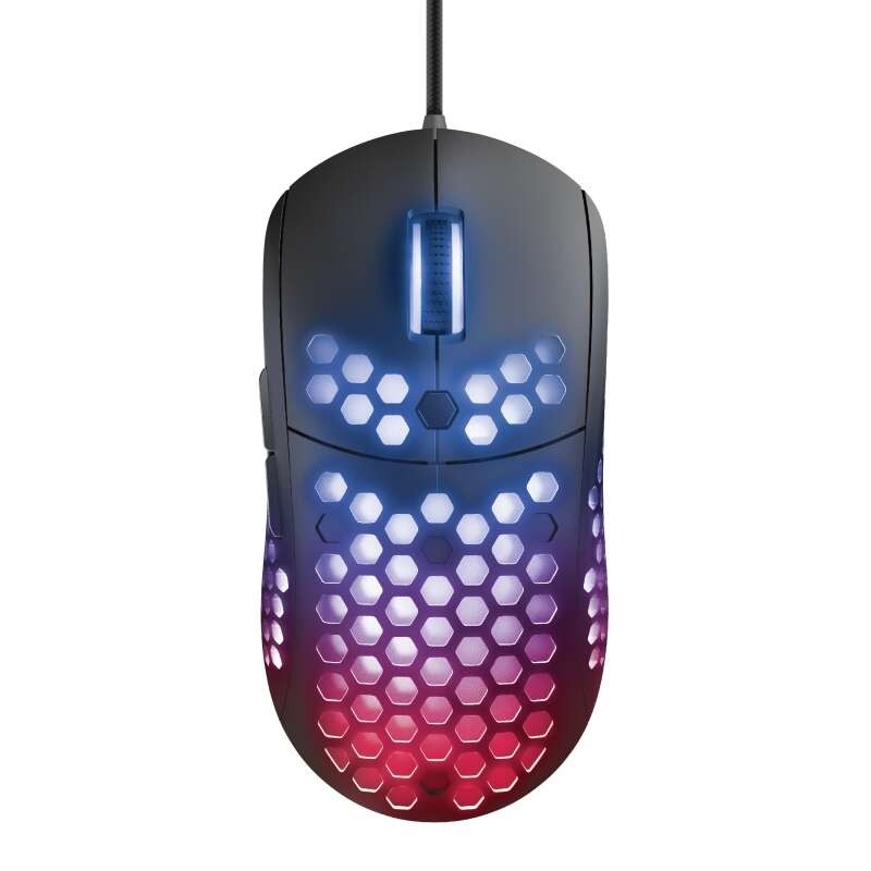 Trust Gaming GXT 960 Graphin Mouse USB 10000dpi - 5 pulsanti - Illuminazione RGB - Cavo da 1.80 m - Uso con la mano dest