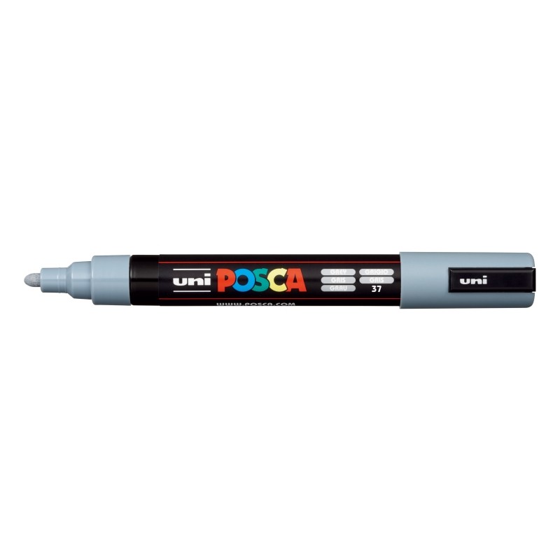 Posca PC-5M Marcatore a vernice - Punta in poliestere 1.8-2.5 mm - Inchiostro a base d'acqua - Resistente alla luce - No
