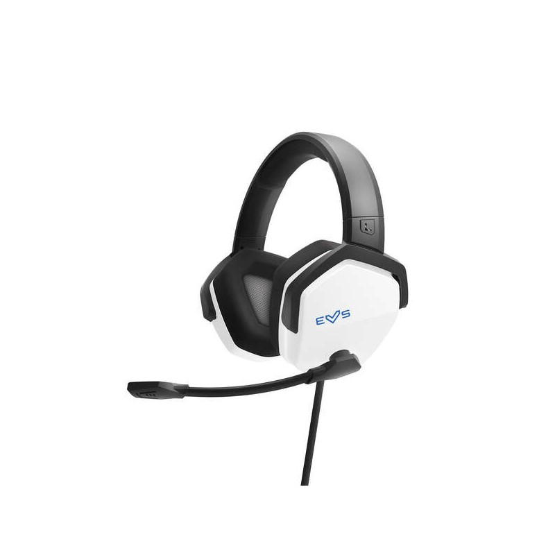Cuffie da gioco Energy Sistem ESG 3 - Bassi profondi - Padiglioni in tessuto - Suono cristallino - Colore bianco