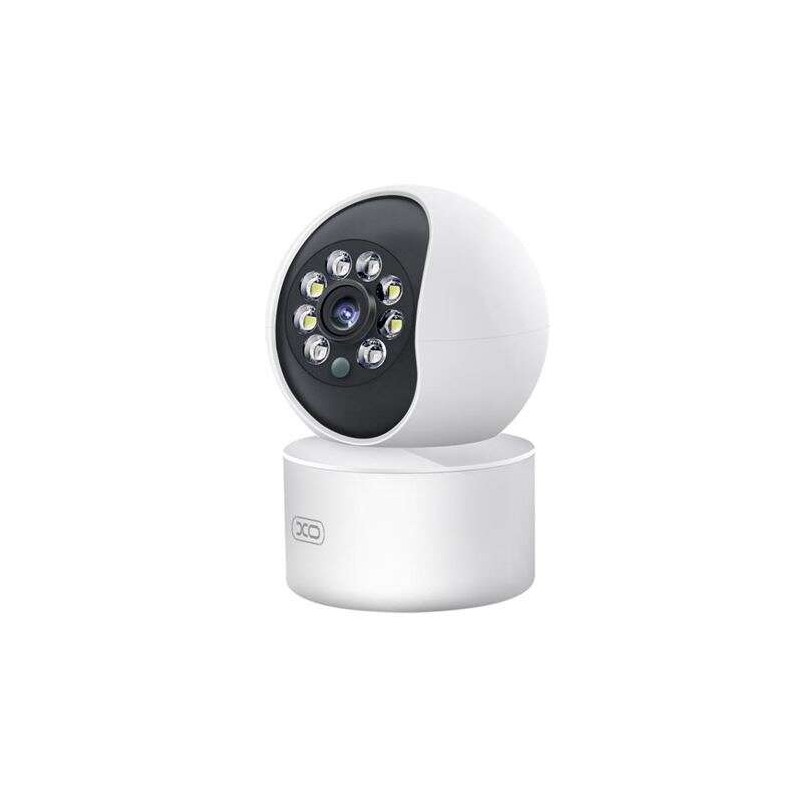 Telecamera di sicurezza Wifi XO - Risoluzione 3mpx 2304x1296 - Rilevamento del movimento 0-10m - Visione notturna - Inte