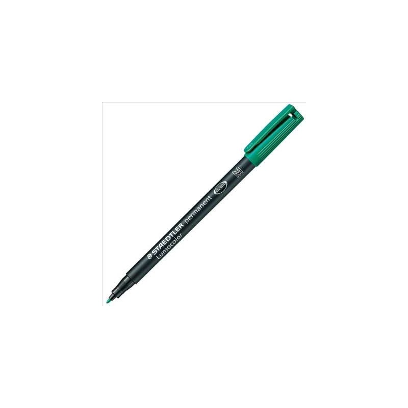 Staedtler Lumocolor 317 Marcatore permanente - Tondo medio - Tratto 1 mm circa - Cappuccio con clip - Asciugatura rapida