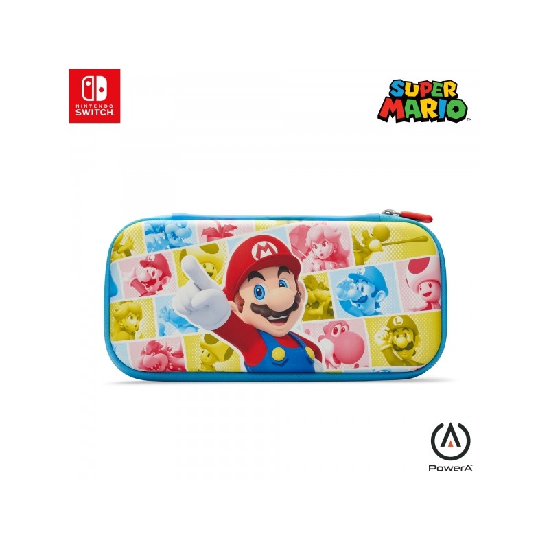 Custodia PowerA Slim per Nintendo Switch modello Oled. Nintendo Switch e Nintendo Switch Lite - Photo Booth Mario