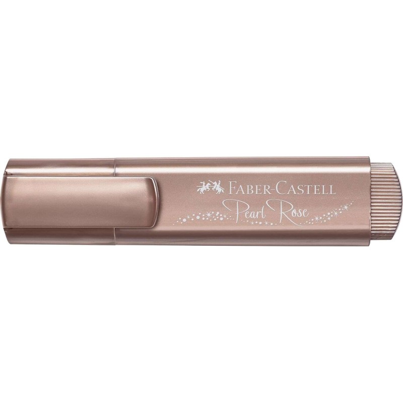 Faber-Castell Textliner 46 Evidenziatore metallico - Punta smussata - Linea da 1 mm a 5 mm - Inchiostro a base d'acqua -