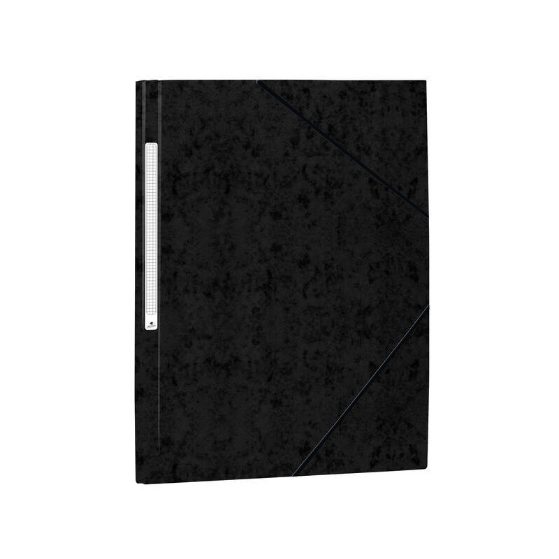 Cartella in cartoncino Mariola Prespan Simil con etichetta dorsale Folio 500gr/m2 - Formato 34x25cm - Chiusura con elast
