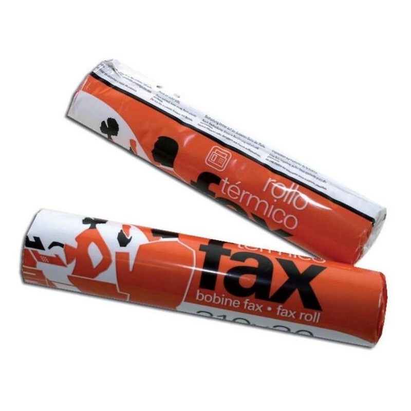 Rotolo di carta termica per fax Fabrisa - Formato 210x30x12 mm