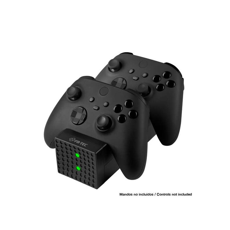 Stazione di ricarica doppia FR-TEC compatibile con Xbox X/S Series e Xbox One - Design elegante - Funzionamento semplice