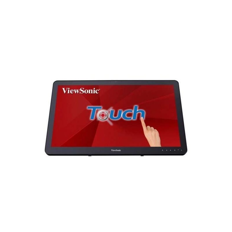 ViewSonic 24 Monitor touchscreen LED Full HD - 10 punti di contatto - Altoparlanti 5W - Angolo di visione 178º - USB. H
