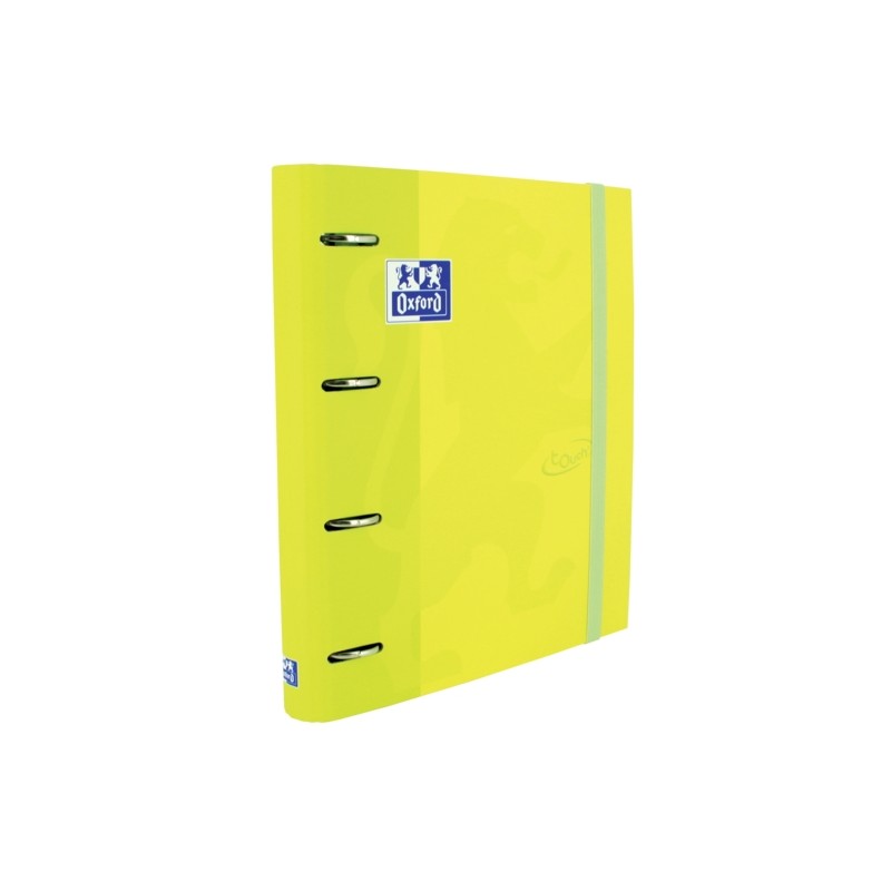 Rilegatrice europea Oxford Touch A4+ - Copertina rigida per impieghi gravosi - Dorso 45 mm - Anelli 4Dx35 mm - Include r