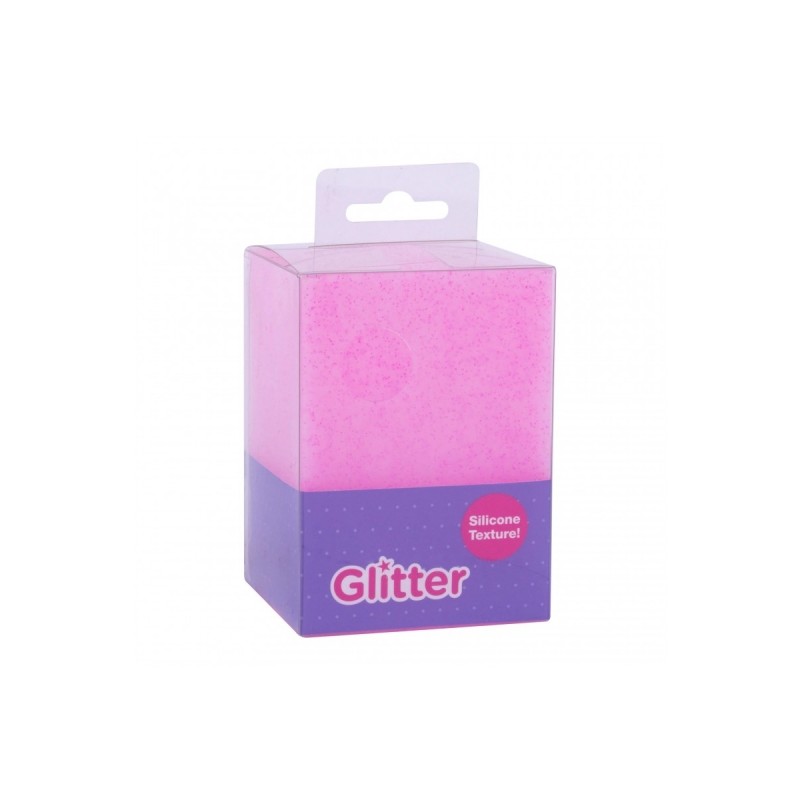 Apli Astuccio in silicone Glitter Collection - Soft Touch - Resistente e flessibile - Facile da pulire - Versatile per m