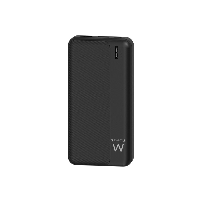 Ewent EW1163 Powerbank 20000mAH 22.5W PD - USB-A. USB-C - Colore nero
