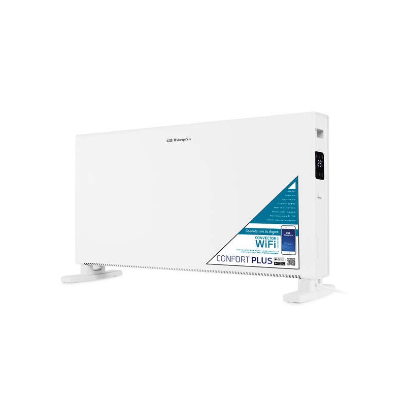 Orbegozo REW 2050 Wifi Convector - Controllo intelligente da App - Potenza 2000W - Timer 24H - Protezione da surriscalda