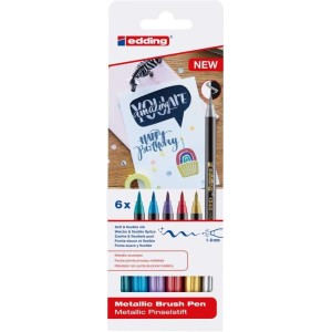 Edding 1340 Pennello 6-Pack...