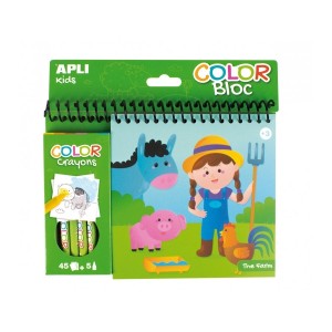 Apli Crayon Farm Sketchbook...