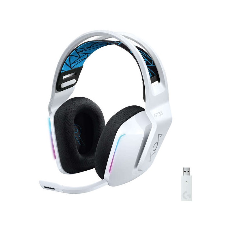 Logitech G733 K/DA Special Edition League of Legends Cuffie da gioco wireless DTS 7.1 con microfono - Tecnologia Lightsp