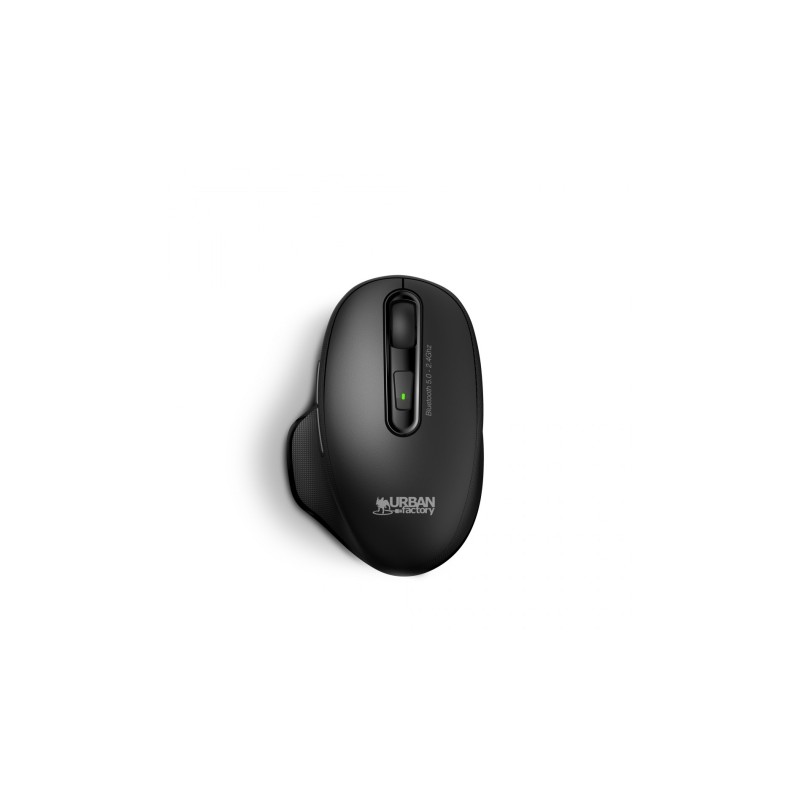 Urban Factory Onlee Mouse Bluetooth 2.4Ghz - 800-1600dpi - Batteria ricaricabile 300mAh - 6 pulsanti - Utilizzo con la m