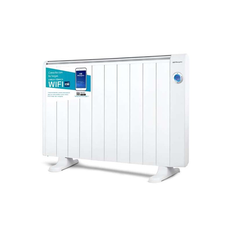 Orbegozo RRW-1800 Riscaldatore termico Wifi RealWarm Elements - Controllo vocale con Google Assistant e Alexa - Programm