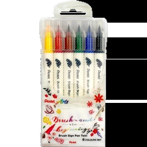 Pentel Brush Sing Pen...