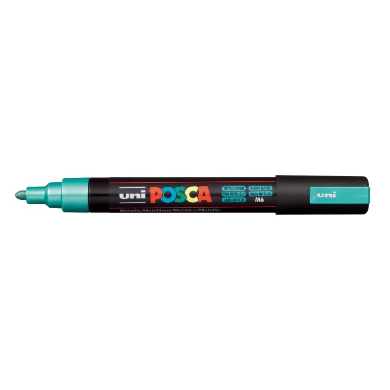 Posca PC-5M Marcatore a vernice - Punta in poliestere 1.8-2.5 mm - Inchiostro a base d'acqua - Resistente alla luce - No