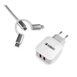 Subblim Dual Wall Charger -...