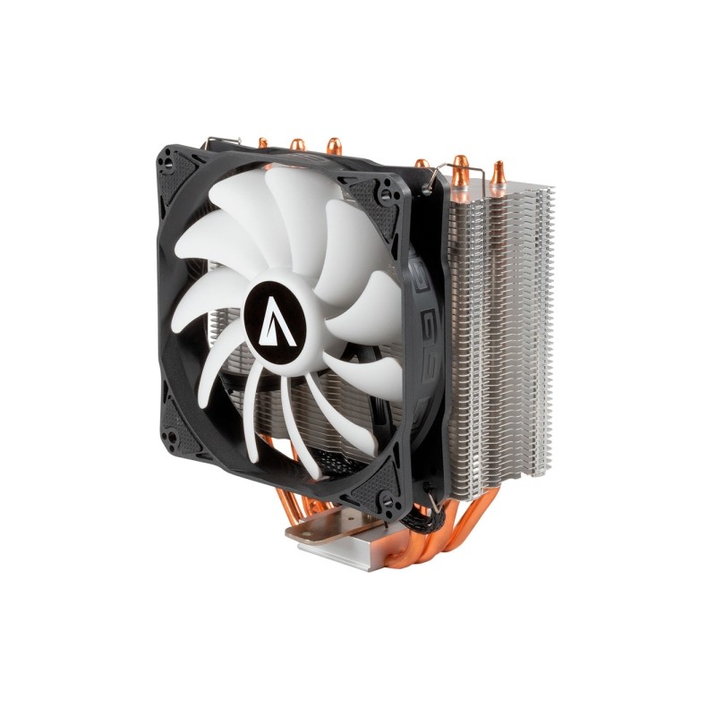 Abysm Snow IV Ventola CPU 120mm con dissipatore 4 Heatpipes - Velocità massima 1400rpm - Colore bianco 1400 giri al min