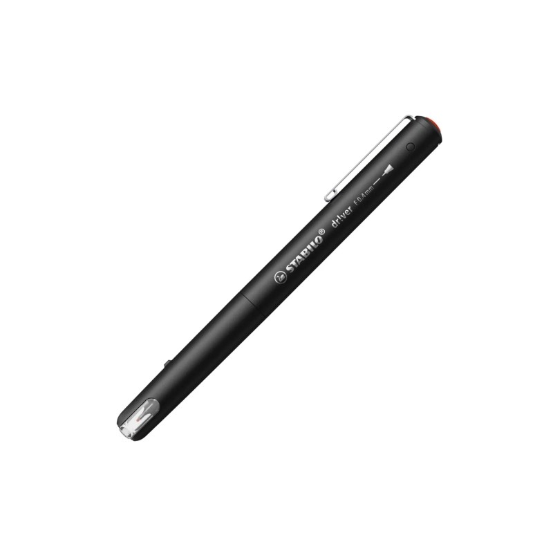 Stabilo Dr!ver Penna a punta fine 0.4 mm - Inchiostro a base d'acqua a prova di sbavature. inodore - Realizzato con il 9