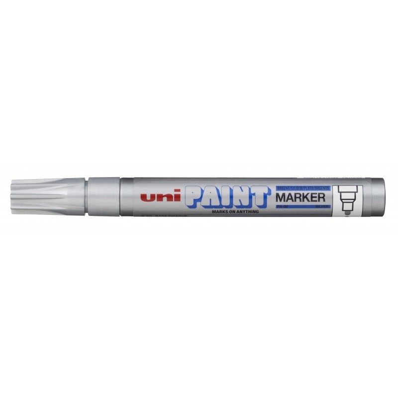 Uni-ball PX-20 Paint Marker - Marcatore a vernice - Punta acrilica 2.2-2.8 mm - Permanente su tutte le superfici - Resis