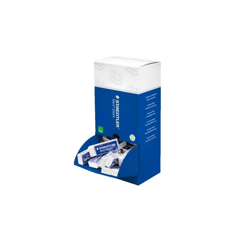 Gomma di plastica Staedtler Mars - Plastica - Alta precisione - Colore bianco