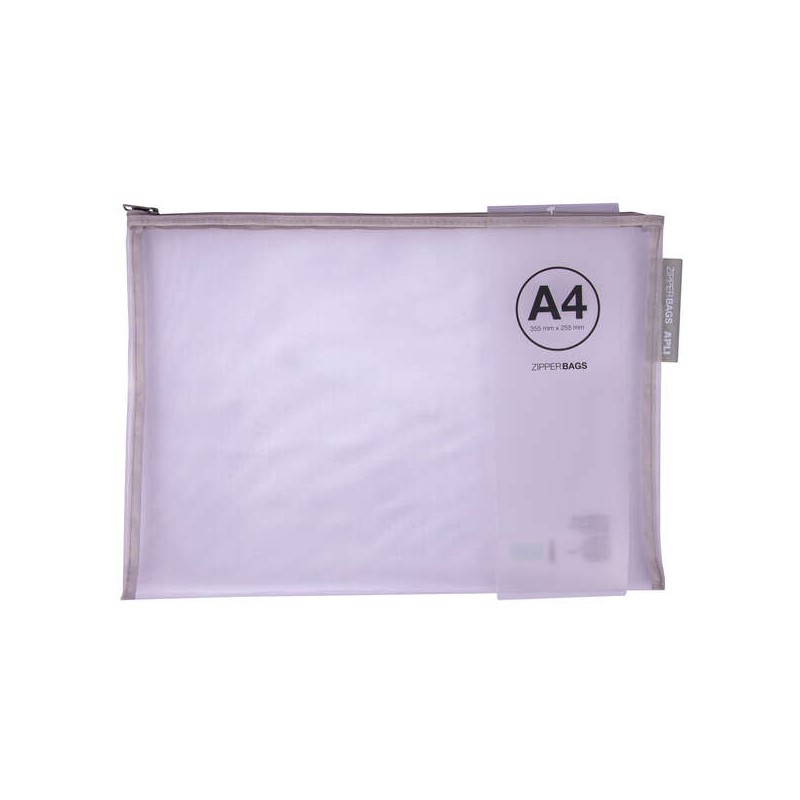 Apli A4 Buste in nylon traspirante - Morbide al tatto. portatili. resistenti e durevoli - Ideali per documenti. apparecc
