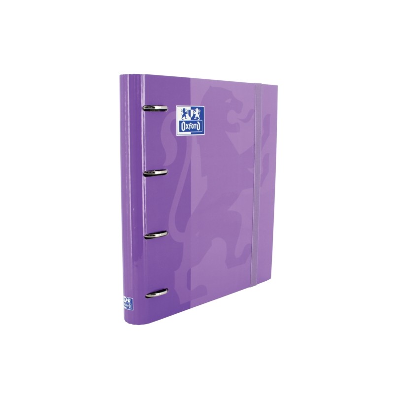 Raccoglitore ad anelli Oxford Europeanbinder Classic A4+ con ricarica a griglia 5x5 - Copertina morbida - Rilegatura ela