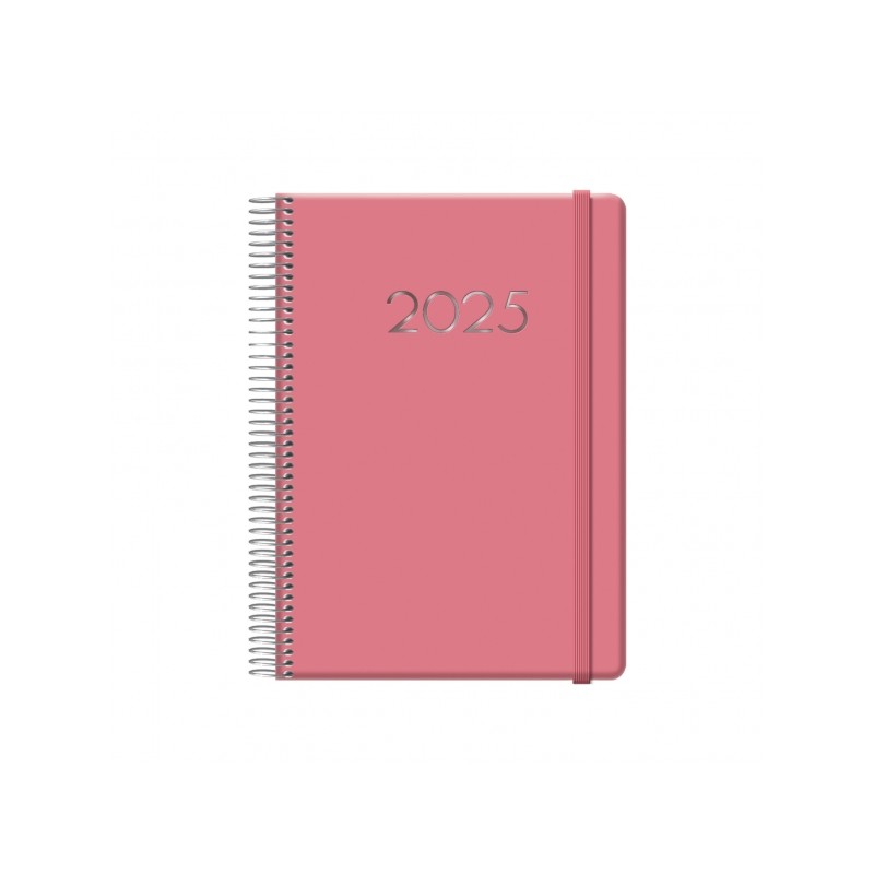 Agenda annuale Dohe Denver - Pagina giornaliera - Sabato e domenica stessa pagina - Chiusura con elastico - Dimensioni 1