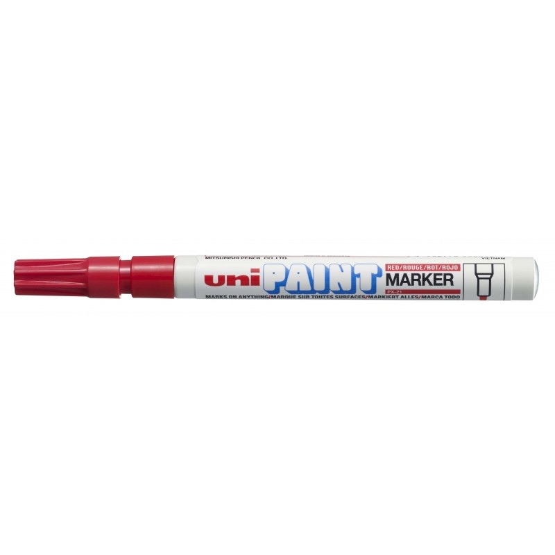 Uni-ball PX-21 Paint Marker - Pennarello - Punta acrilica 0.8-1.2 mm - Permanente su tutte le superfici - Resistente all