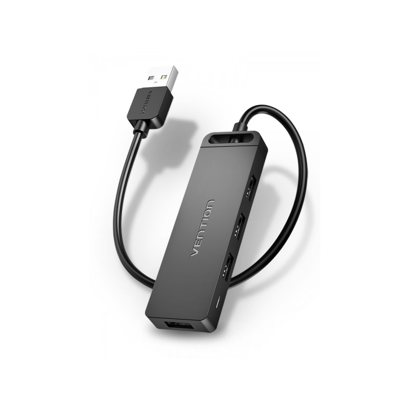 Vention HUB 4 in 1 da USB 2.0 a 4xUSB - 1 m - Colore nero